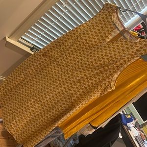 Boden Yellow/White Dress